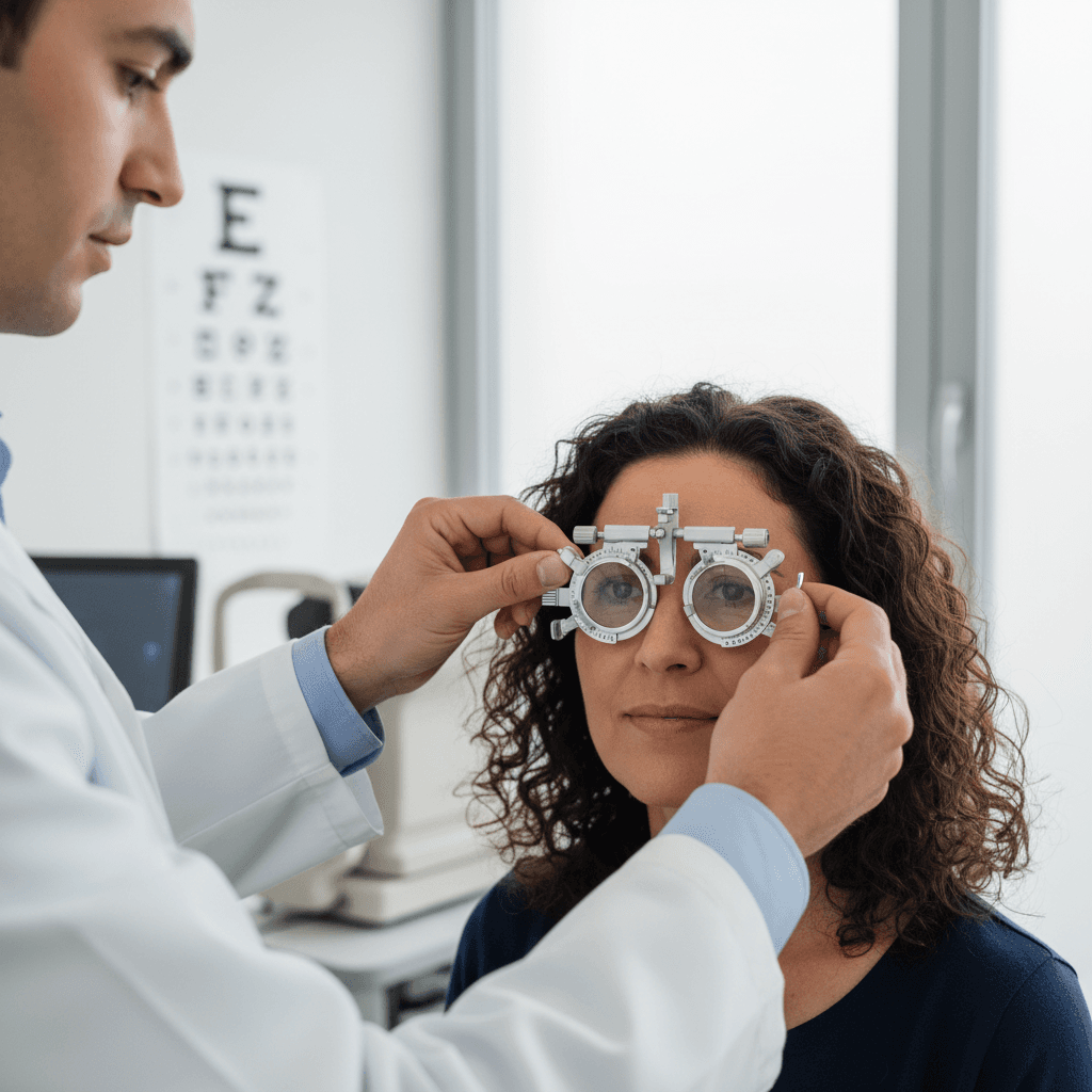 Comprehensive eye exams